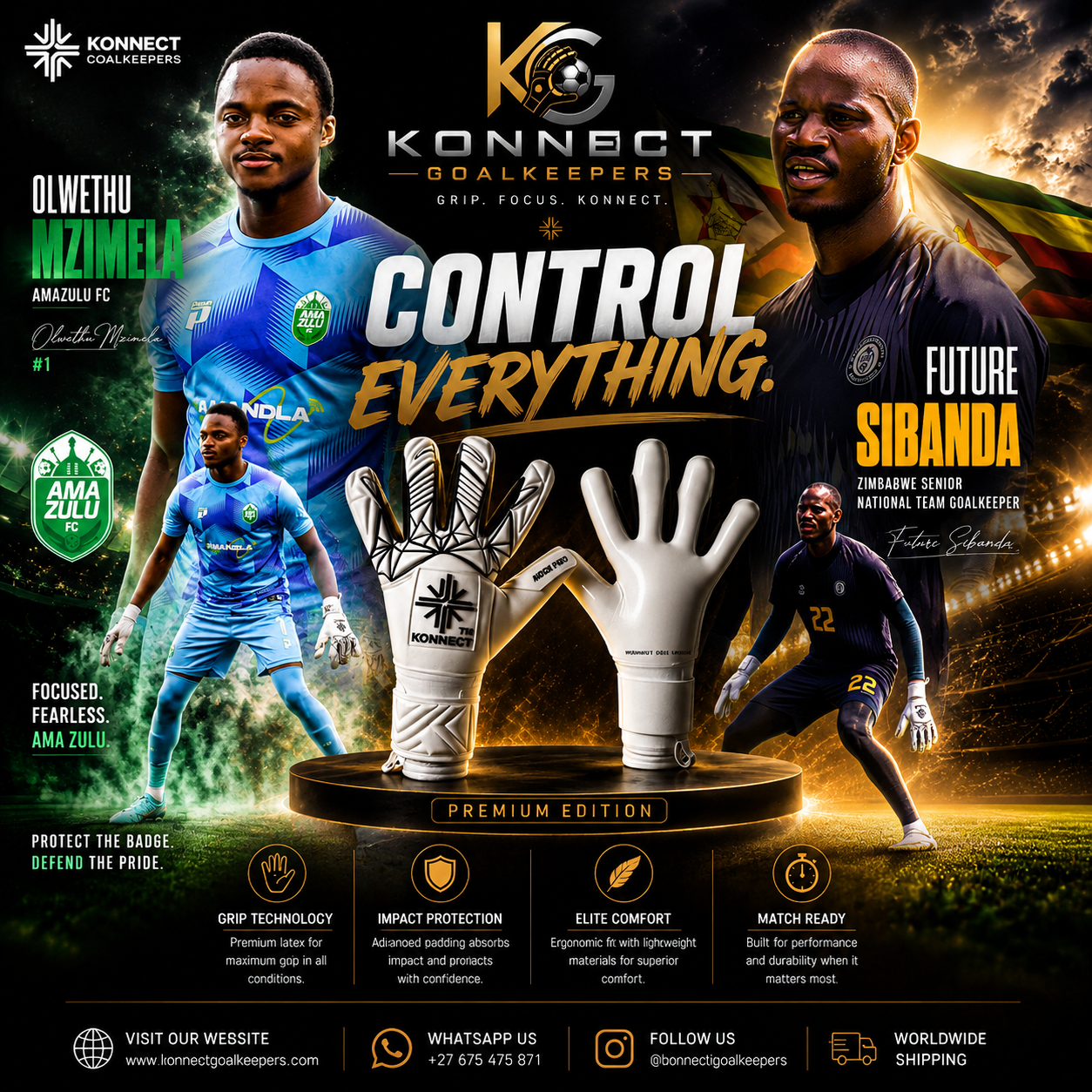 KONNECTGOALKEEPERS™: Revolutionizing the Game Redefining Excellence in Goalkeeping Gear
