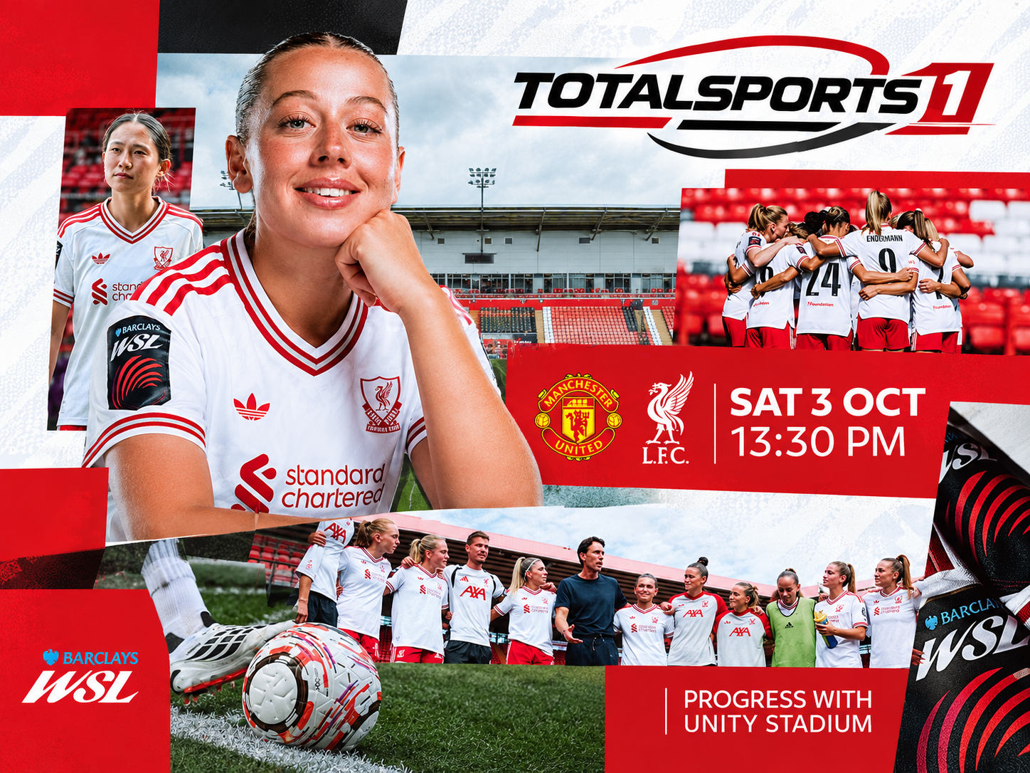 Liverpool Ladies vs. Manchester United Ladies: A Thrilling Encounter in the Barclays Women's Super League.